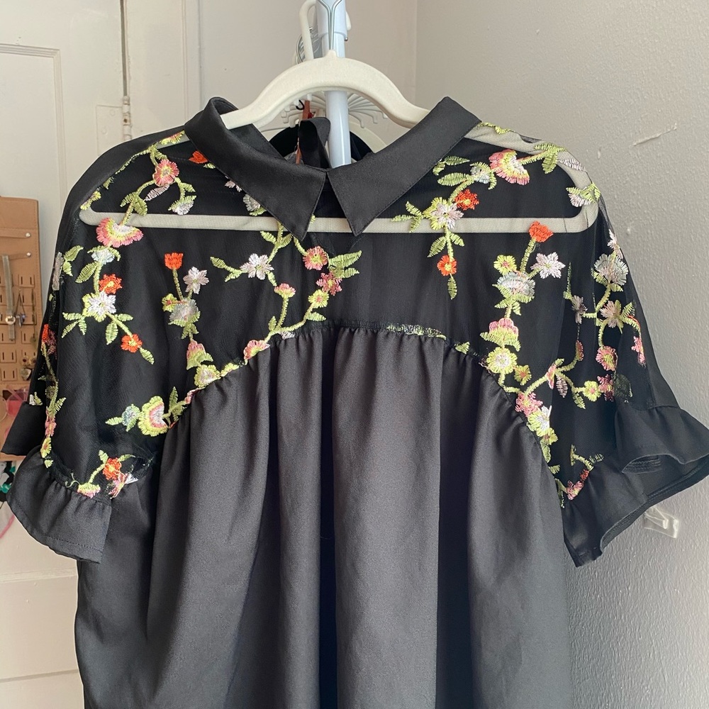 Floral Baby Doll Top